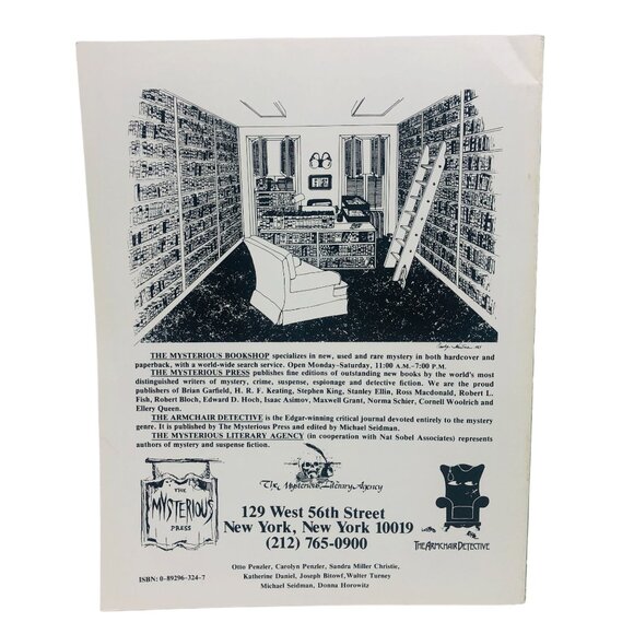 Vintage The Armchair Detective Magazine Fall 1984 Vol 17 No 4 - Picture 2 of 4